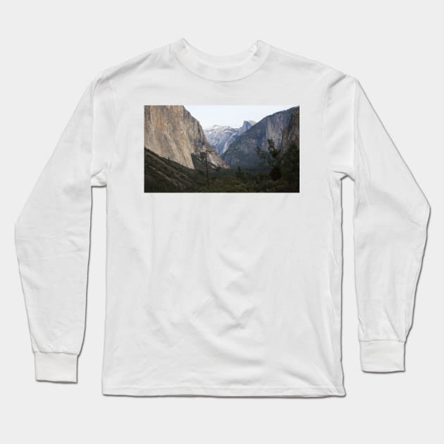 Yosemite Long Sleeve T-Shirt by StephenMakesStuff